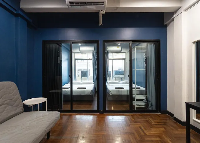 T4 Two Bedrooms Full Kitchen/1 Min To Bts 公寓 曼谷